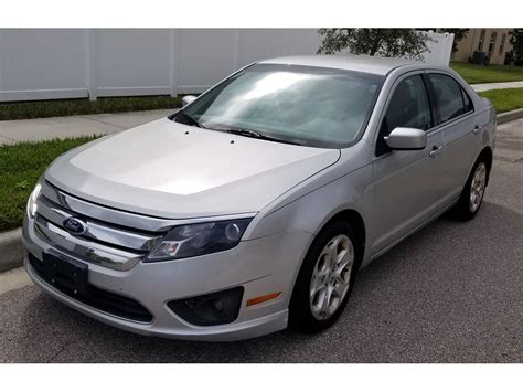 240 hp 3L V6 Flex Fuel Vehicle. . 2010 ford fusion for sale